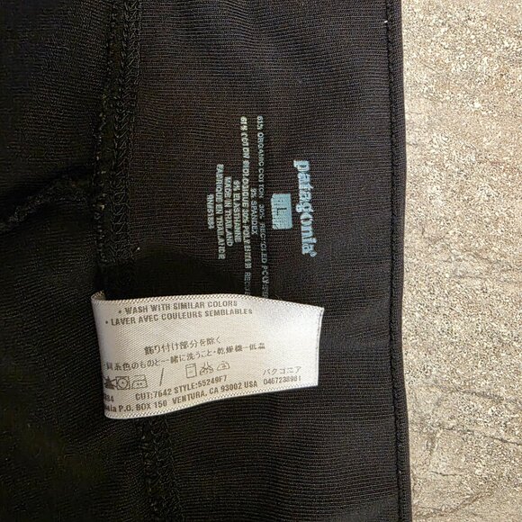 Patagonia Women's Black Joggers Size Large Pockets pull on - Picture 4 of 11